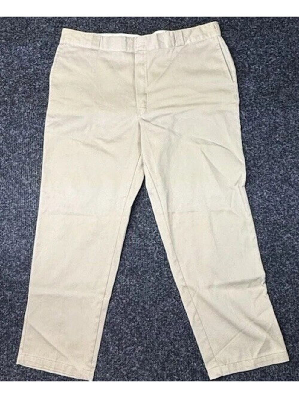 Dickies 874 Original Fit Men’s Pants Size M Beige Cotton Blend Twill